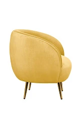 красивое Мягкое кресло Benee Yellow