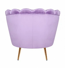 Низкое кресло ракушка Pearl Purple в интернет-магазине