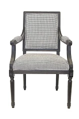 фото Мягкий стул с подлокотниками Runako в интерьере