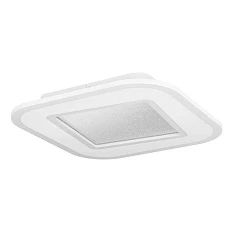 заказать 901234 Светодиодный потолочный светильник  MACCHIONI, 20W(LED), 380x380, сталь, пластик, белый/ пластик с эфф. хрусталя, белый, 2700-6500K, 2360lm