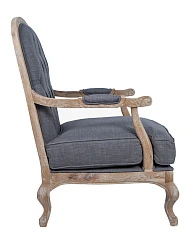 фото Кресло с пуфом Honesta Grey в интерьере