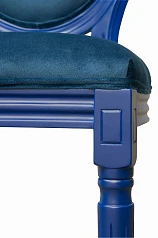 фото Стул Volker Blue-Blue в интерьере