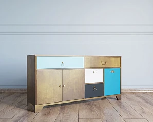 купить стильные Комод большой под TV «Aquarelle»  арт RE-41