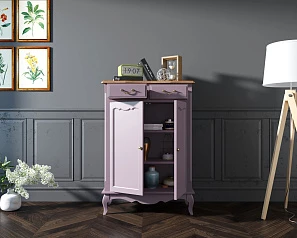 купить Комод «Leontina Lavanda» на 2 ящика 2 дверки арт ST9329RL в интернет-магазине