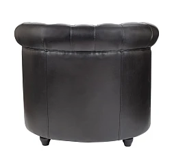 красивое Кожаное кресло Karo Black V2