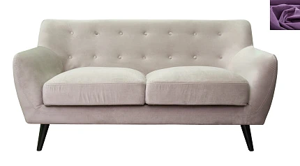 заказать Диван с мягкими подлокотниками Albert 6 фиолетовый 85х47ч56 см в интернет-магазине