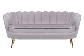 стильный Дизайнерский диван для гостиниц Pearl Triple Grey