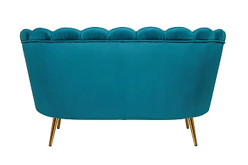 Диван ракушка Pearl Double Marine Velvet