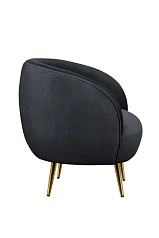 Мягкое кресло Benee Black в интерьере