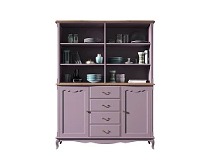 красивые Шкаф Leontina Lavanda с открытым верхом арт ST9351/2L на заказ