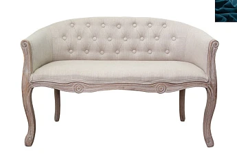 красивый Дизайнерский двухместный диван Kandy Double Mocca цвет синий в интернет-магазине