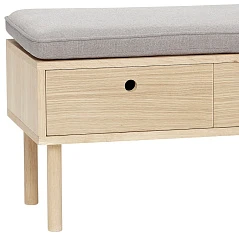 БАНКЕТКА С ПОДУШКОЙ HUBSCH