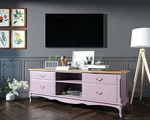 купить Комод Leontina Lavanda под TV удлиненный арт ST9328/2L в интернет-магазине