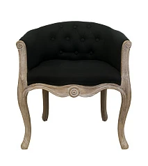 фото Низкое кресло ретро Kandy Black