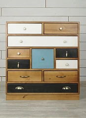 Комод для белья «Aquarelle Birch» 10 ящиков арт RE-19ETG/4 на заказ