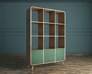 красивый Стеллаж "Ellipse" арт EL13G в интернет-магазине