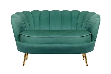 купить стильные Дизайнерский двухместный диван Pearl Double Green V2 в интернет-магазине