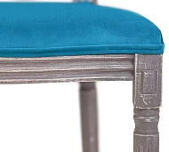 стильный Стул Volker Blue Velvet