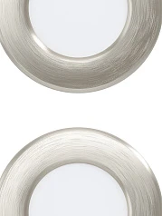 99141 Светодиодный комплект встраиваемых светильников FUEVA 5, 3х2,7W (LED), ?86, ET26, 3х300lm, 3000K, ст