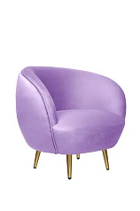 красивое Мягкое кресло Small Benee Purple