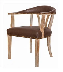 Стул в стиле ретро Tanner Genuine Leather в интерьере