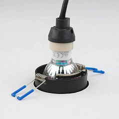 купить 900453 Встраиваемый светильник CAROSSO, 35W (GU10), ?93, алюминий, черный, белый в интернет-магазине