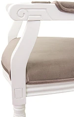 купить красивый Мягкий стул с подлокотниками Volker Arm Taupe в интернет-магазине
