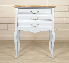 заказать стильные Тумба "Leontina Blue" на 3 ящика арт ST9348B