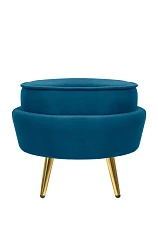 фото Пуф Pearl Adorn Marine в интерьере