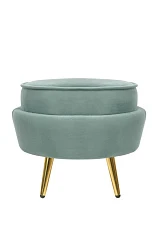 Пуф Pearl Adorn Green в интерьере