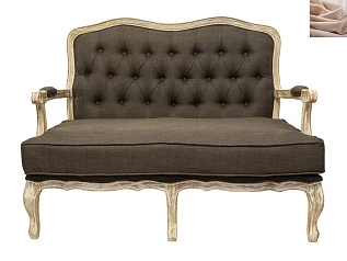 купить стильный Диван модерн прямой Yareli Brown V2 цвет бежевый в интернет-магазине