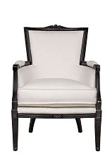 купить красивое Мягкое полукресло с подлокотниками Tous white в интернет-магазине