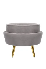 купить стильные Пуф Pearl Adorn Grey