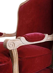 заказать Полукресло модерн Nitro цвет бордовый