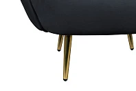 Мягкое кресло Benee Black в интерьере