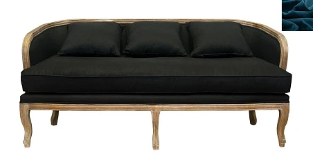 купить красивый Диван ретро синий Nora