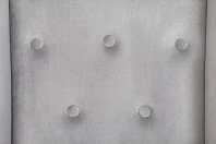 стильный Дизайнерский барный стул Skipton Grey Velvet