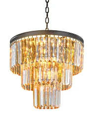 купить Люстра Odeon 3 Rings Amber в интернет-магазине