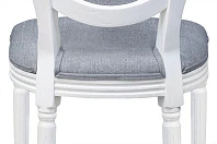 Стул с круглой спинкой Volker oak Grey and White в интернет-магазине