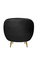 Мягкое кресло Small Benee Black на заказ
