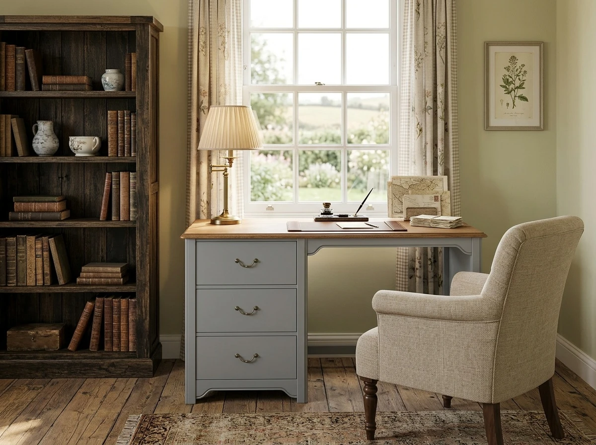 Рабочий стол с ящиками "Оливия (Olivia)" арт GB3002/7040 в интернет-магазине