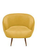 красивое Мягкое кресло Benee Yellow