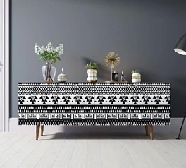 купить Комод "Berber" удлиненный принт 19 арт BB11/Print_19 в интернет-магазине