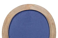 Стул для кафе Volker Oak Blue в интерьере