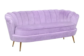 Диван ракушка для гостиниц Pearl Triple Purple в интернет-магазине