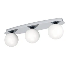 купить стильные 902096 светильник настенно-потолочный CASTROVIDO, 3X4,2W(G9),IP44, сталь, хром, белый