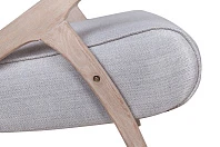 Низкое кресло Fobos light grey на заказ в интернет-магазине