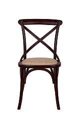 красивый Стул Cross Back Chocolate