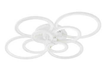 заказать Люстра Oris 8 rings white в интернет-магазине