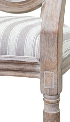 купить Мягкий стул с подлокотниками Volker Arm Pinstripe